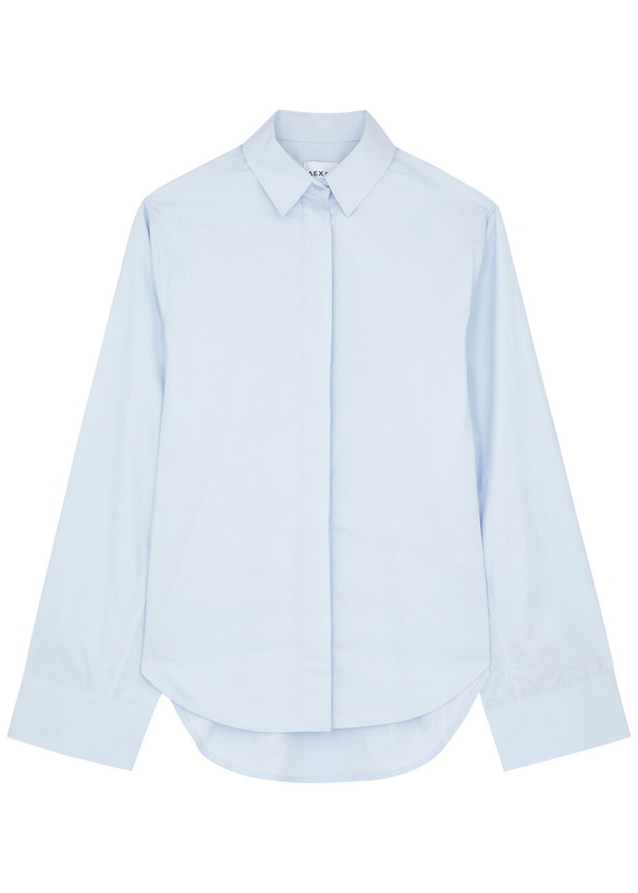 Photo: Aexae Cotton-poplin Shirt Light Blue