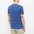 Polo Ralph Lauren Men's Broad Stripe T-Shirt in Liberty/Light Navy