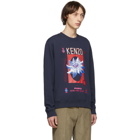 Kenzo Navy Rice Bags Sweatshirt