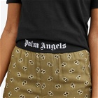 Palm Angels Women's Paisley Pajama Pants in Green