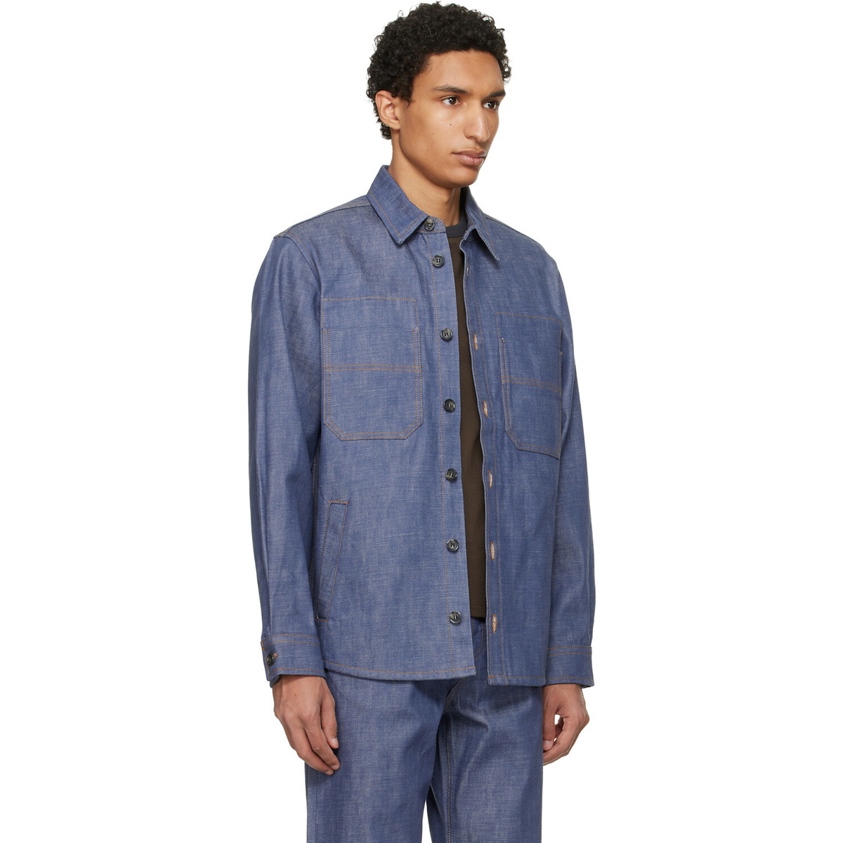 A.P.C. Blue Noah Denim Jacket