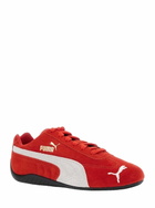 Puma speedcat Red Sneakers With Logo Print On The Side And Logo Lettering On The Side In Leather Unisex