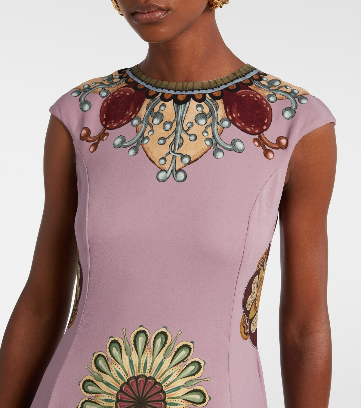 La DoubleJ Park Ave printed maxi dress
