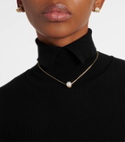 Burberry EKD gold-plated freshwater pearl earrings