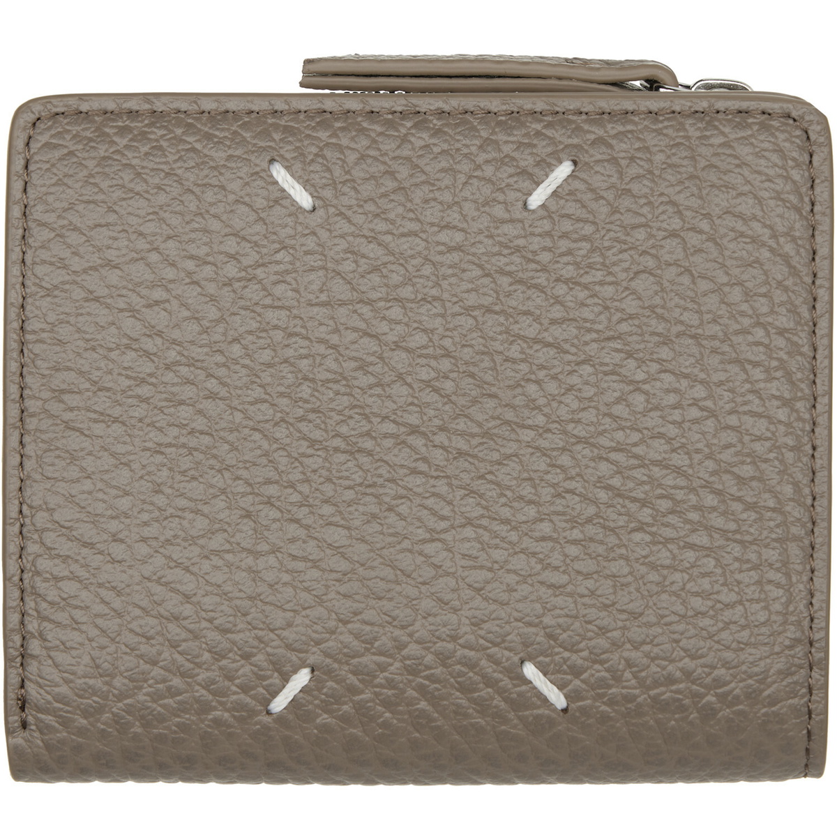 Maison Margiela Taupe Four Stitches Wallet