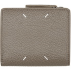 Maison Margiela Taupe Four Stitches Wallet