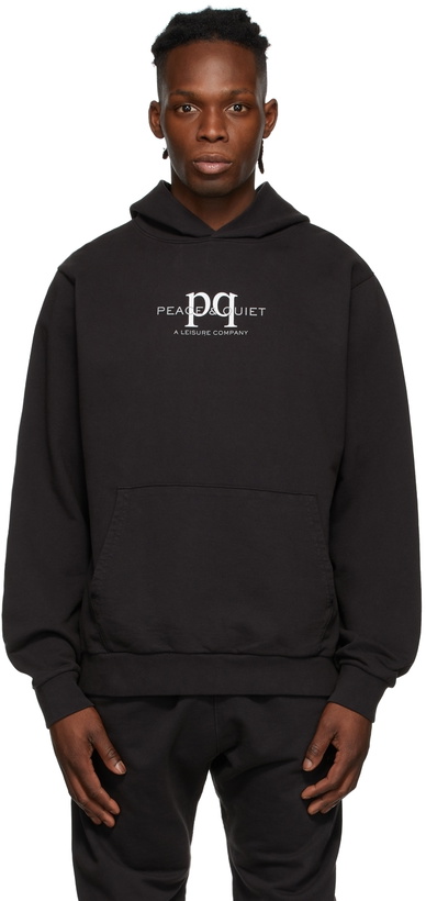 Photo: Museum of Peace & Quiet Black 'Leisure Company' Hoodie