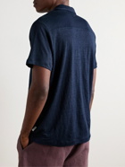 Onia - Shaun Linen-Jersey Polo Shirt - Blue