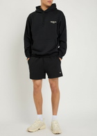 Represent Team 247 Hooded Cotton Sweatshirt Black