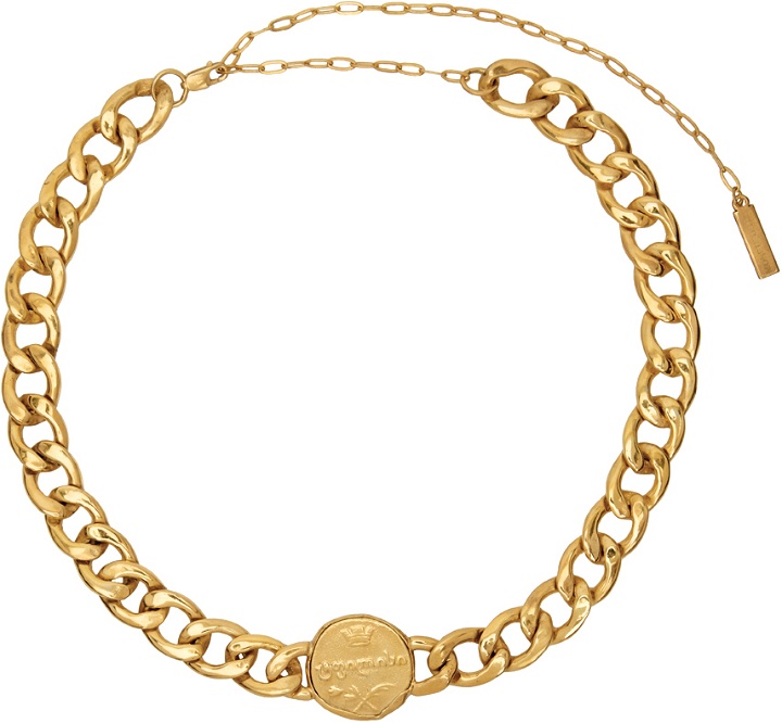 Photo: Situationist Gold Monetiforme Edition Chain Necklace