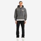 END. x Represent Men's 'Platinum' Oversized Hoodie in Washed Grey