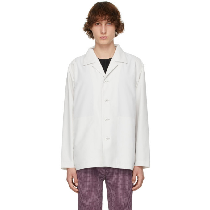 Photo: Homme Plisse Issey Miyake Grey Light Jacket