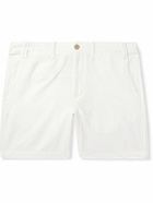 Polo Ralph Lauren - Straight-Leg Linen and Cotton-Blend Shorts - White