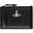 Vivienne Westwood Black Slim Long Card Holder