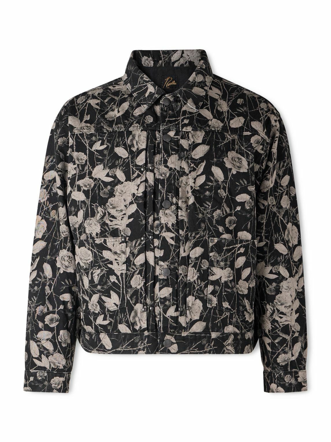 NEEDLES Black Western Sport Jacket Needles