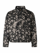 Needles - Printed Denim Jacket - Black