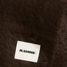 Jil Sander+ Women's Plain Scarf in Burgundy 