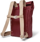 Brooks England - Pickwick Large Coated-Canvas Backpack - Red