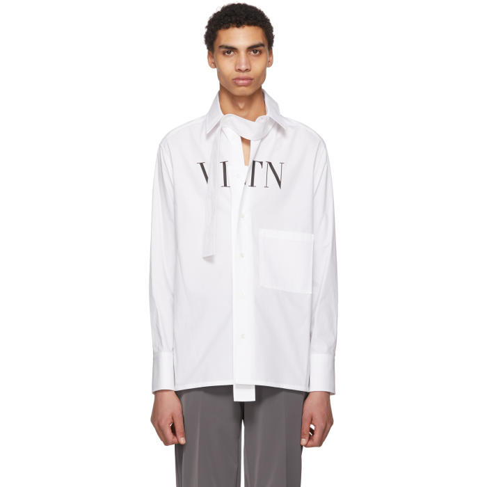 Valentino White VLTN Shirt Valentino