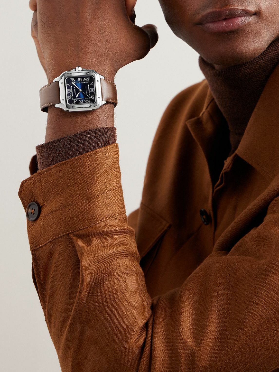 Cartier Leather Watch Strap Cartier