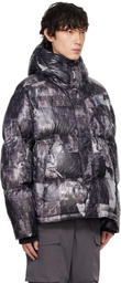 KidSuper Black PUMA Edition MMQ AOP Puffer Down Jacket