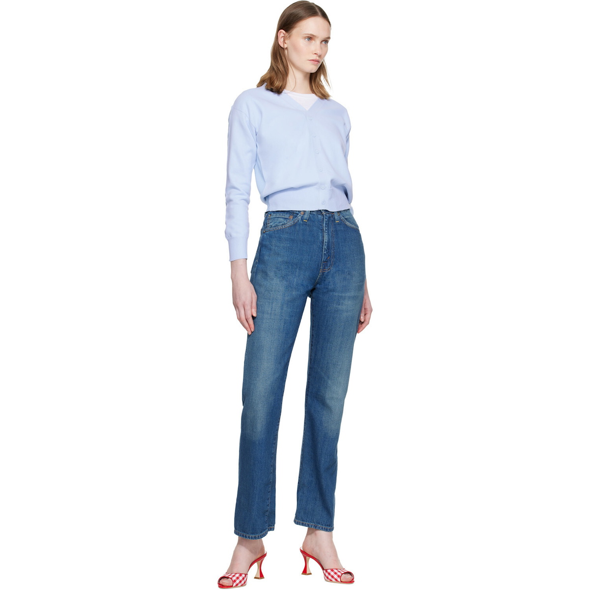 Levi's Blue 1950's 701 Jeans