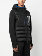 Moncler Grenoble Black Quilted Hoodie