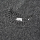 Aspesi Brushed Shetland Wool Crew Knit