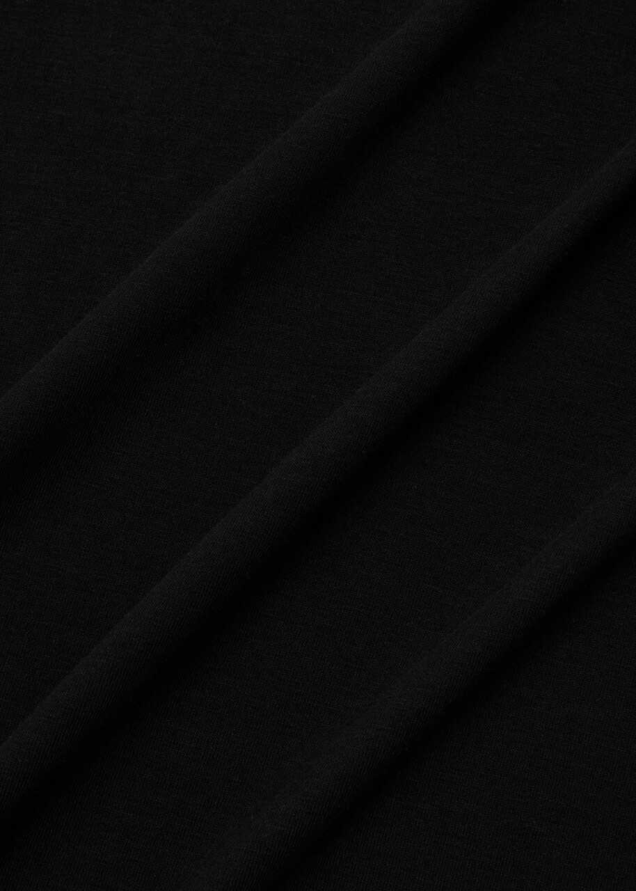 Tom Ford Stretch Jersey T-Shirt, Men's Clothing, Black, Cotton Material, Comfortable Fit, Casual Wear
