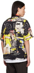 WACKO MARIA Black Printed Shirt