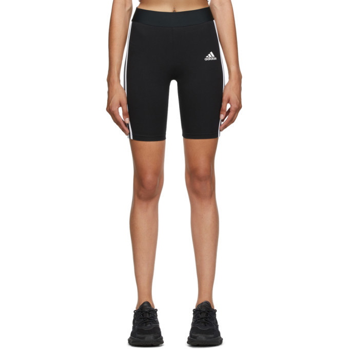 Photo: adidas Originals Black Must Haves 3-Stripes Shorts