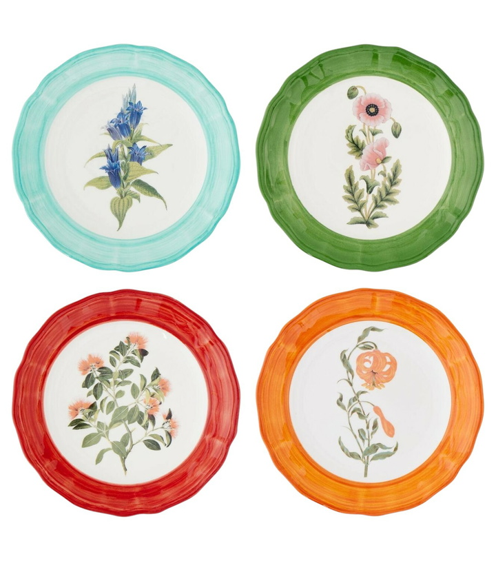 Photo: Les-Ottomans A Garden For The Sultan set of 4 plates