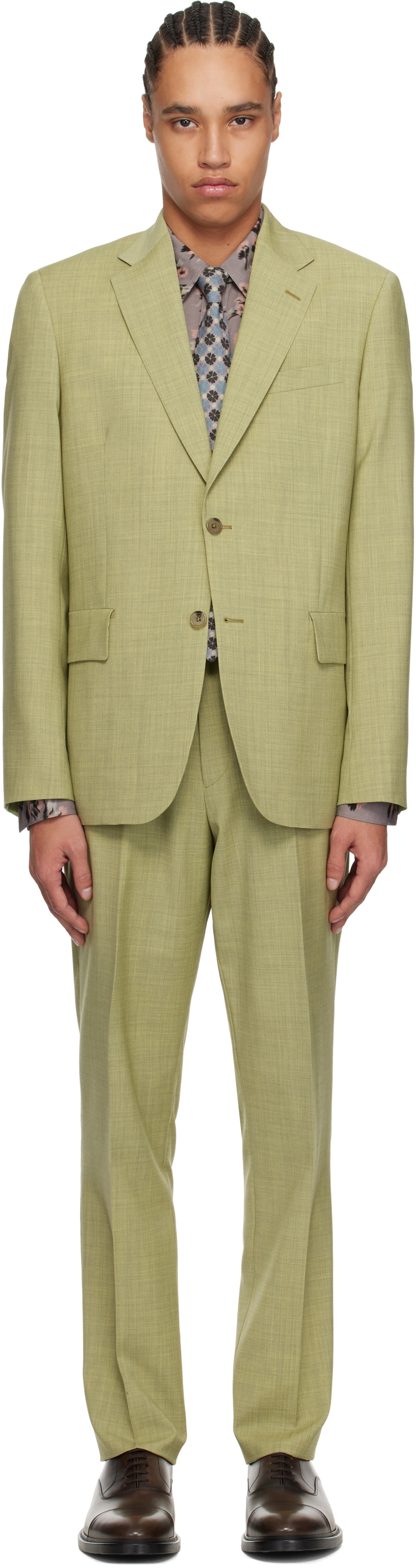 Paul Smith Green 'The Brierley' Suit