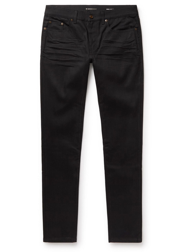 Photo: SAINT LAURENT - Skinny-Fit Jeans - Black