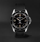 Bell & Ross - BR V2-92 Steel Heritage Automatic 41mm Stainless Steel and Rubber Watch, Ref. No. BRV292-HER-ST/SRB - Black