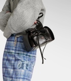 Acne Studios Multipocket Mini leather tote bag