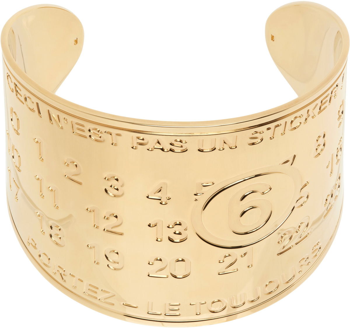 MM6 Maison Margiela Stickers Bracelet