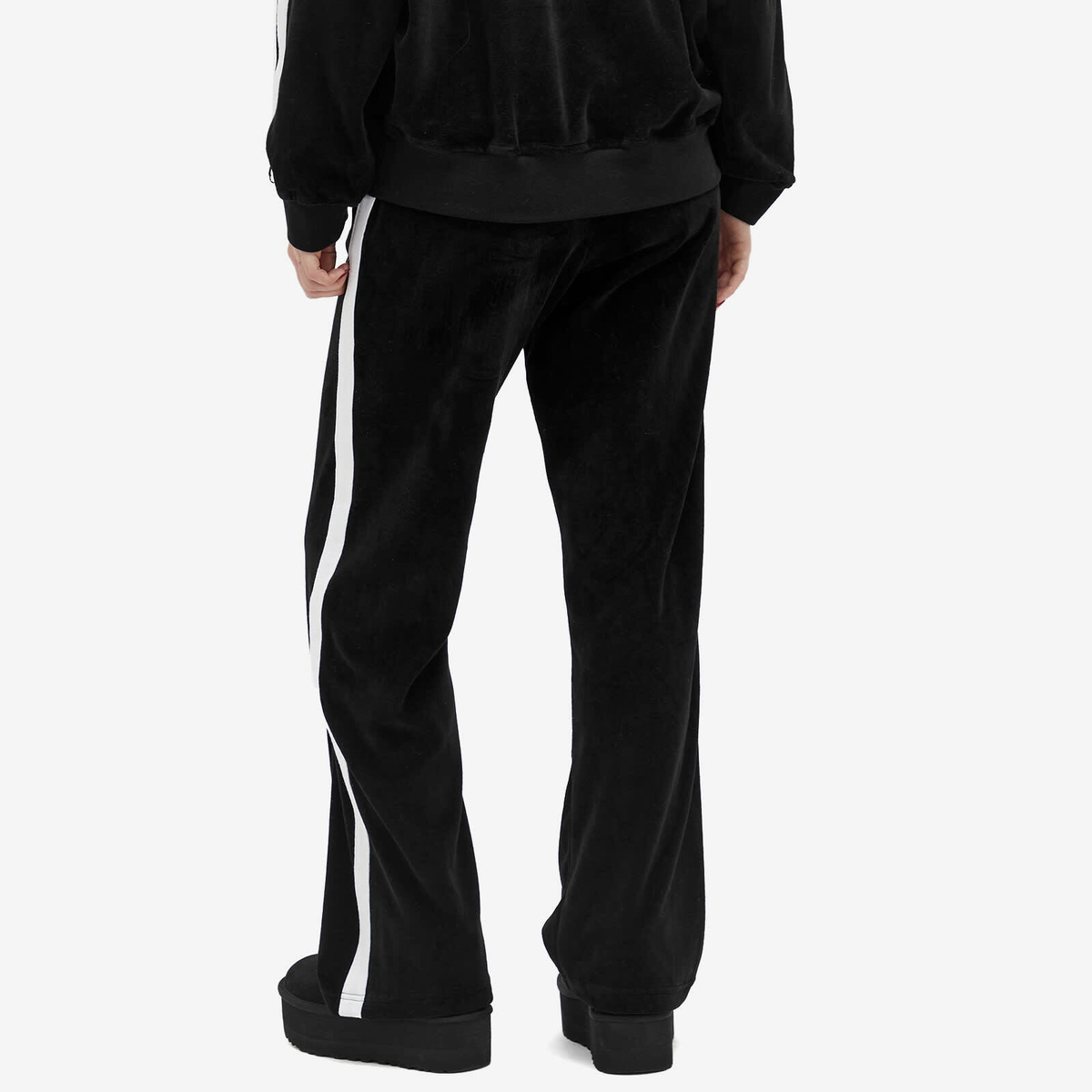 4th & Reckless Women's Cadie Velour Sweatpants in Black