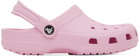 Crocs Pink Classic Clogs