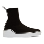 Givenchy Black Knit George V Sneakers