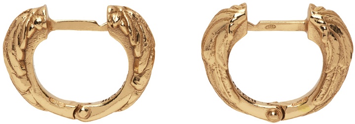 Photo: Emanuele Bicocchi Gold Wing Earrings