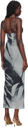 Miaou Blue Thais Maxi Dress