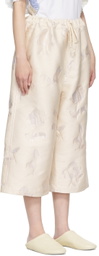 Tricot Comme des Garçons Beige Polyester Trousers