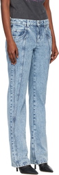 Isabel Marant Etoile Blue Jaylis Jeans
