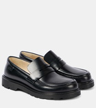 Loewe Blaze leather penny loafers