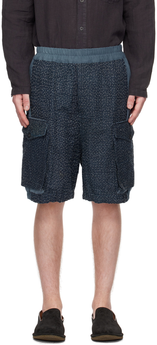 Photo: By Walid Navy Stitched Shorts