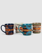 Pendleton 12 Oz Ceramic Mug Set Of 4 Multi Tableware