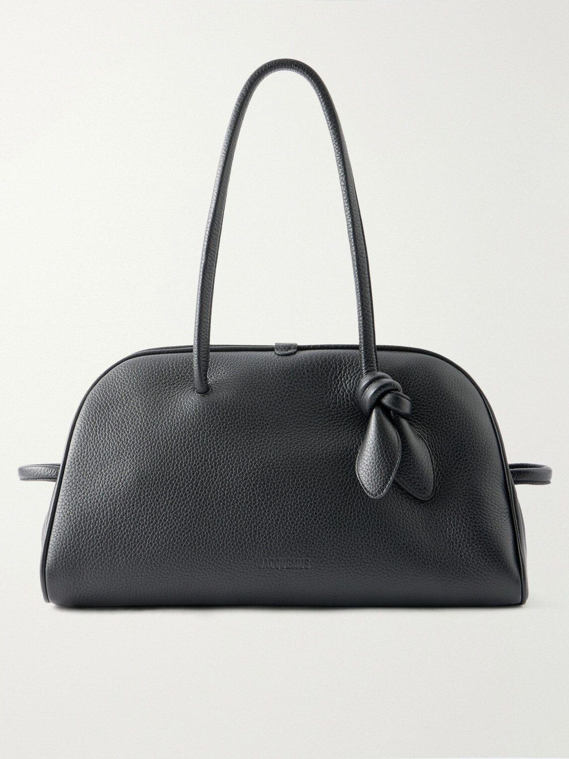 Jacquemus - Le Turismo Full-Grain Leather Messenger Bag - Black