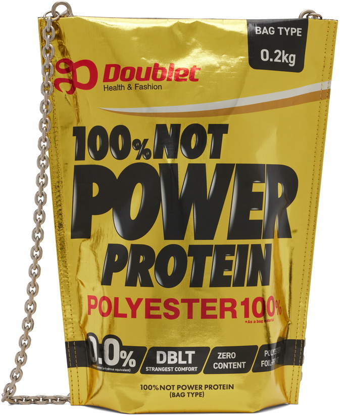 Photo: doublet Gold 'Not Protein' Bag