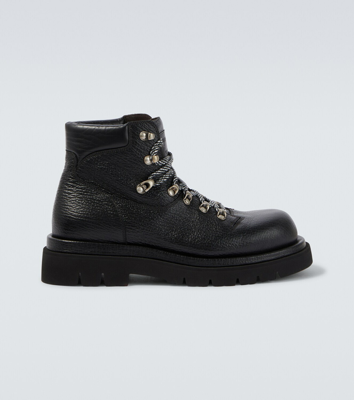 Bottega Veneta Lug leather lace-up boots